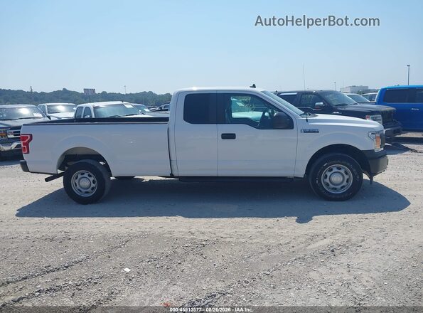 1FTEX1E57LKD52920 2020 FORD F150 Белый Вид задней части салона