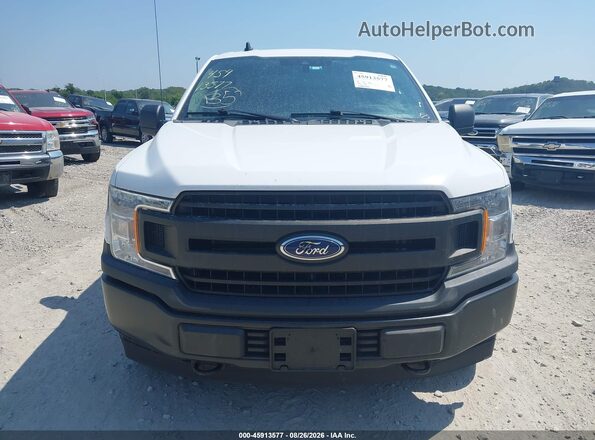 1FTEX1E57LKD52920 2020 FORD F150 Белый Вид щитка приборов