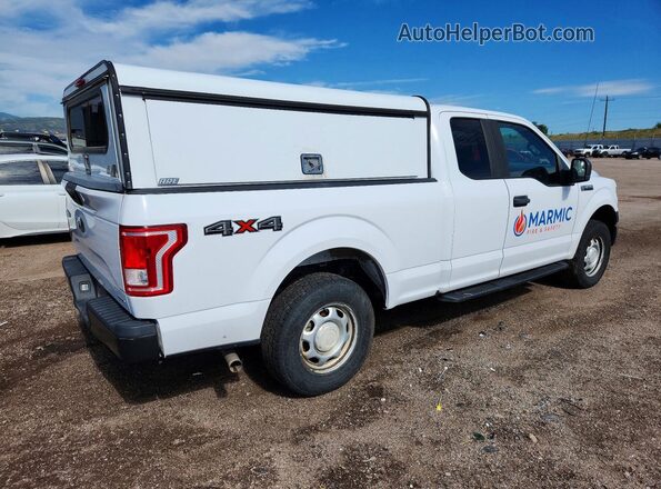 1FTEX1E85GKD83289 2016 FORD F150 White Հետևի աջ