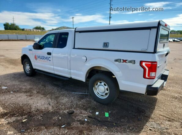1FTEX1E85GKD83289 2016 FORD F150 White Հետևի ձախ