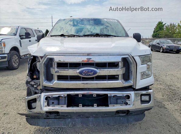 1FTEX1E86GFB87970 2016 FORD F150 White წინა ხედი