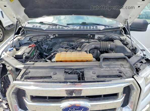 1FTEX1E86GFB87970 2016 FORD F150 White უკანა სალონის ხედი