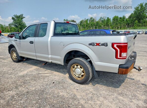 1FTEX1E88GFB85833 2016 FORD F150 Silver Задня ліва чверть