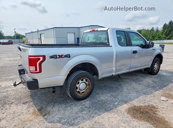 1FTEX1E88GFB85833 2016 FORD F150 Silver Задня права чверть