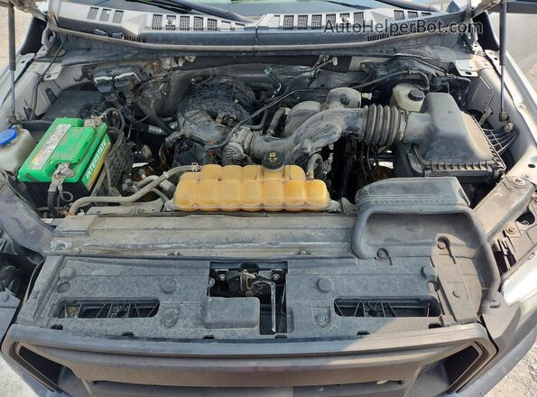 1FTEX1E88GFB85833 2016 FORD F150 Silver Вид задньої частини салону