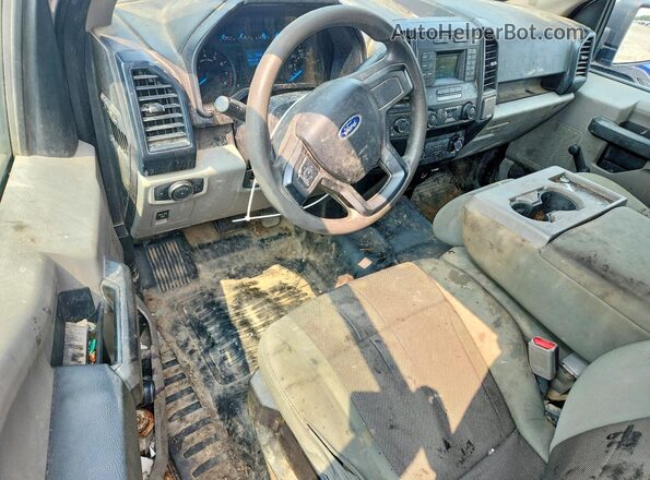 1FTEX1E88GFB85833 2016 FORD F150 Silver Вид панелі приладів