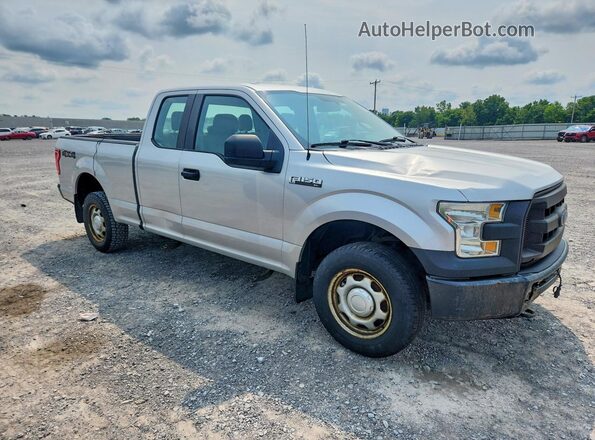1FTEX1E88GFB85833 2016 FORD F150 Silver Передня права чверть