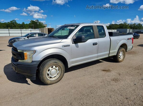 1FTEX1EB0KFA37261 2019 FORD F150 Серебряный Задняя левая четверть