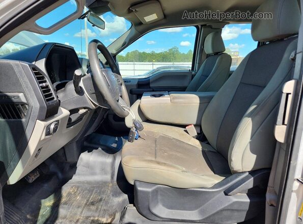 1FTEX1EB0KFA37261 2019 FORD F150 Серебряный Вид щитка приборов