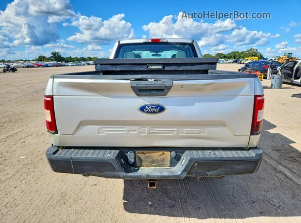 1FTEX1EB0KFA37261 2019 FORD F150 Серебряный Вид панели приборов