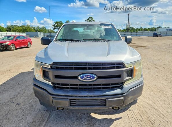 1FTEX1EB0KFA37261 2019 FORD F150 Серебряный Вид салона спереди