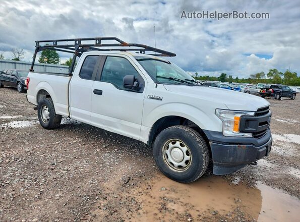 1FTEX1EB0KKD16118 2019 FORD F150 White Передня права чверть