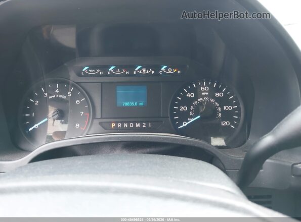 1FTEX1EB0LKF11783 2020 FORD F150 White Вид задніх сидінь