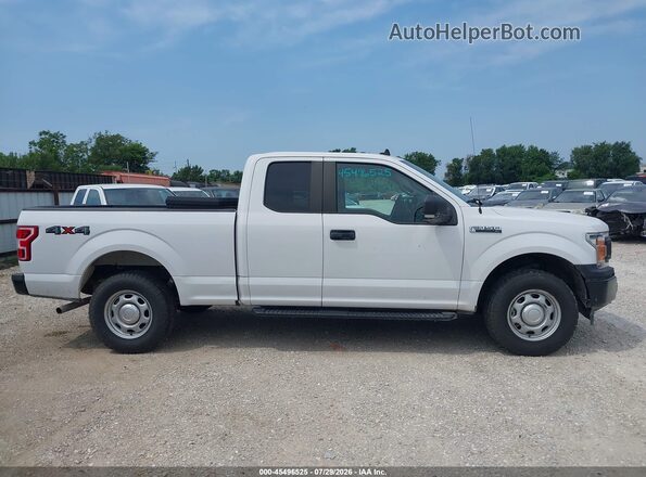 1FTEX1EB0LKF11783 2020 FORD F150 White Вид задньої частини салону