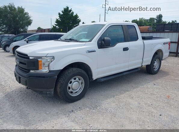 1FTEX1EB0LKF11783 2020 FORD F150 White Передня ліва чверть