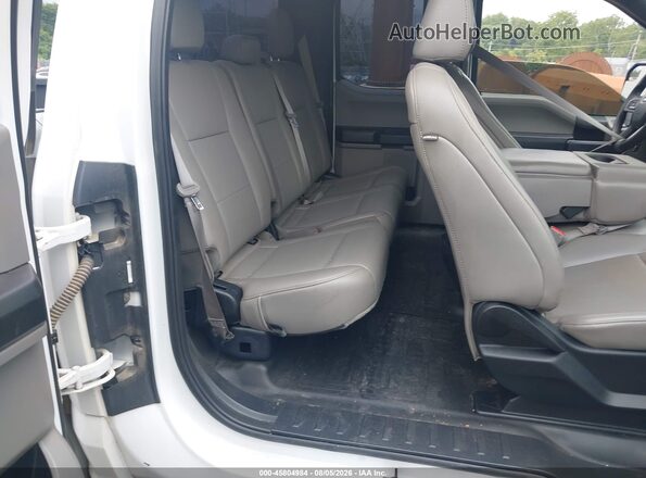 1FTEX1EB1LFA74059 2020 FORD F150 White VIN sticker view