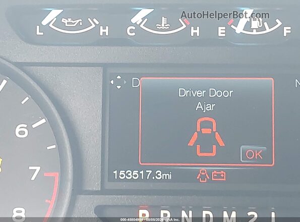 1FTEX1EB1LFA74059 2020 FORD F150 White Instrument cluster view
