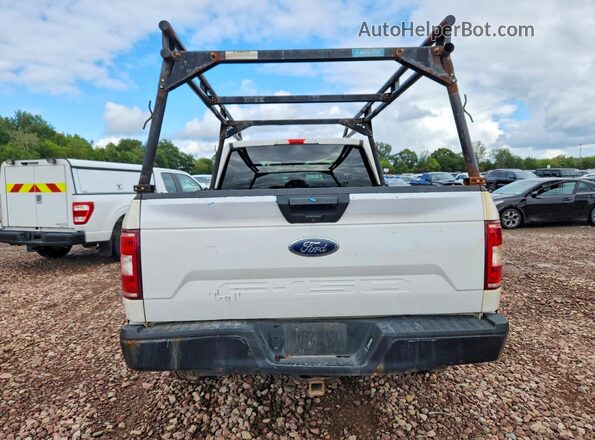 1FTEX1EB2KKD16119 2019 FORD F150 White Հետևի տեսք