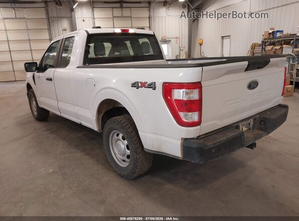 1FTEX1EB2PKD35308 2023 FORD F150 White Trasero izquierdo