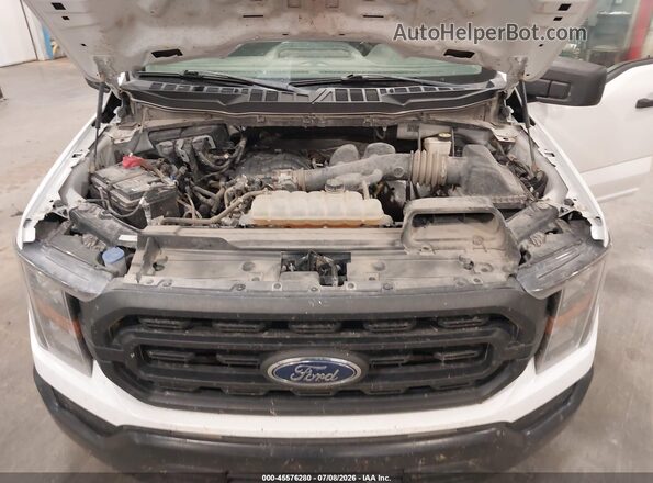 1FTEX1EB2PKD35308 2023 FORD F150 White Vista trasera
