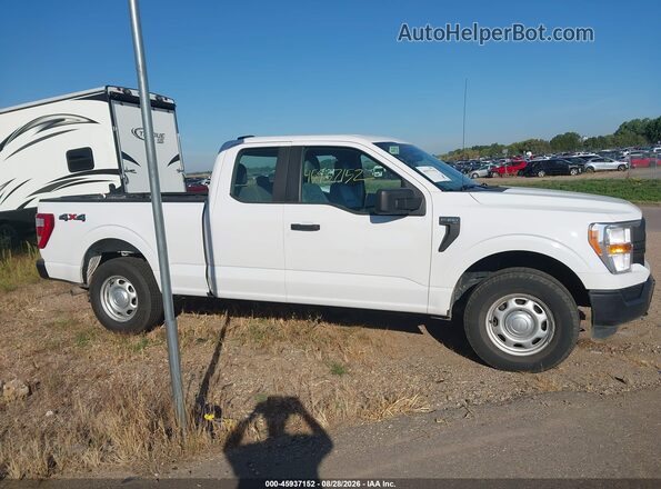 1FTEX1EB3MKD70290 2021 FORD F150 White Панорамний вид салону 360°
