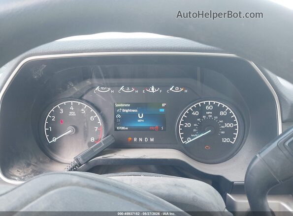 1FTEX1EB3MKD70290 2021 FORD F150 White Вид задніх сидінь