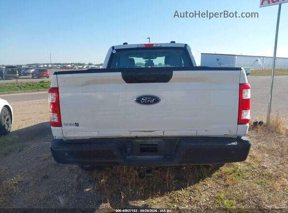 1FTEX1EB3MKD70290 2021 FORD F150 White 