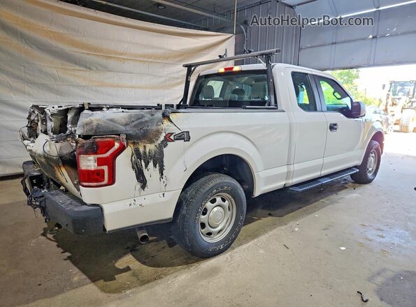 1FTEX1EB4LKF43586 2020 FORD F150 White Հետևի աջ