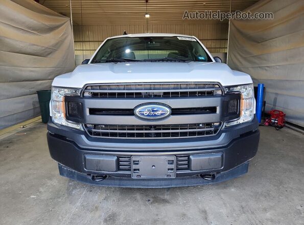 1FTEX1EB4LKF43586 2020 FORD F150 White Դիմացի տեսք