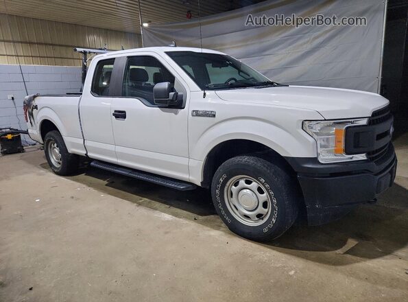1FTEX1EB4LKF43586 2020 FORD F150 White Առջևի աջ
