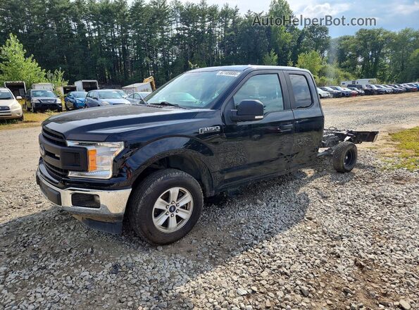 1FTEX1EB5LFB37227 2020 FORD F150 Black Հետևի ձախ
