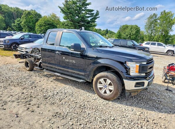 1FTEX1EB5LFB37227 2020 FORD F150 Black Հետևի նստատեղերի տեսք