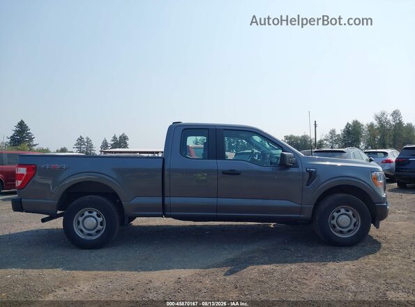1FTEX1EB5MKE71315 2021 FORD F150 Черный Вид задней части салона