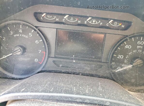 1FTEX1EB6JKE21664 2018 FORD F150 White ხელსაწყოთა პანელის ხედი