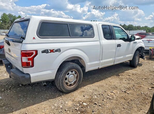 1FTEX1EB6JKE21664 2018 FORD F150 White უკანა მარჯვენა
