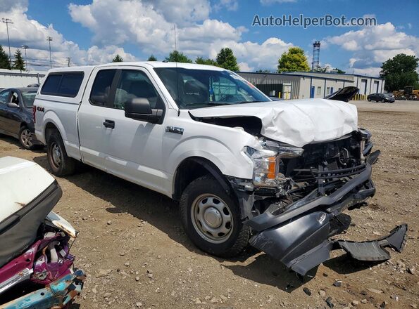 1FTEX1EB6JKE21664 2018 FORD F150 White წინა მარჯვენა