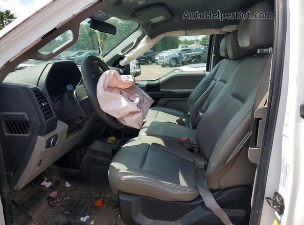 1FTEX1EB6JKE21664 2018 FORD F150 White წინა სალონის ხედი