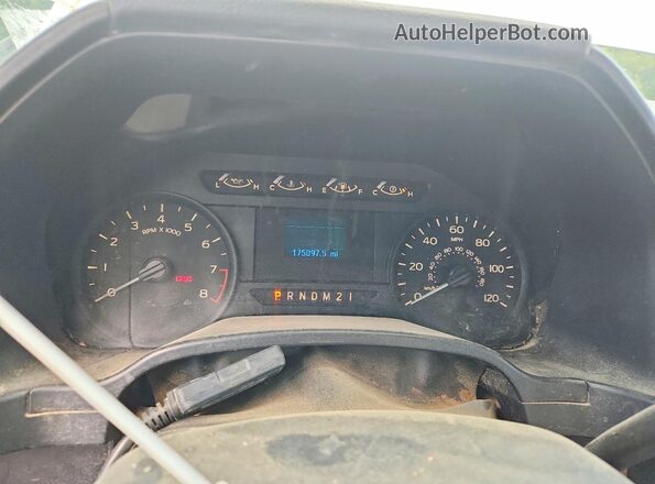 1FTEX1EB7JKE18174 2018 FORD F150 White Սարքավորումների վահանակի տեսք