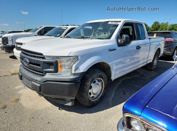 1FTEX1EB7JKE18174 2018 FORD F150 White Սալոնի 360 աստիճան տեսք
