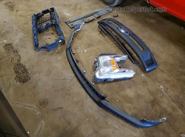 1FTEX1EB8JFB43438 2018 FORD F150 Red Вид підкапотного простору