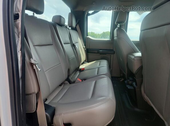 1FTEX1EB8KKD54177 2019 FORD F150 White Вид задніх сидінь
