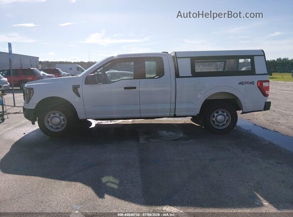 1FTEX1EB8PKD33935 2023 FORD F150 White 