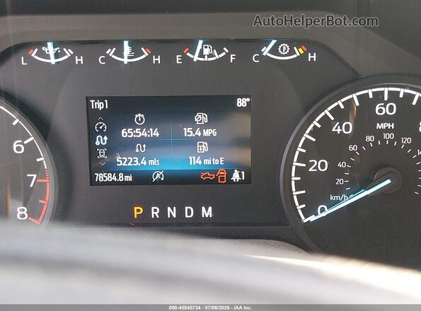 1FTEX1EB8PKD33935 2023 FORD F150 White 