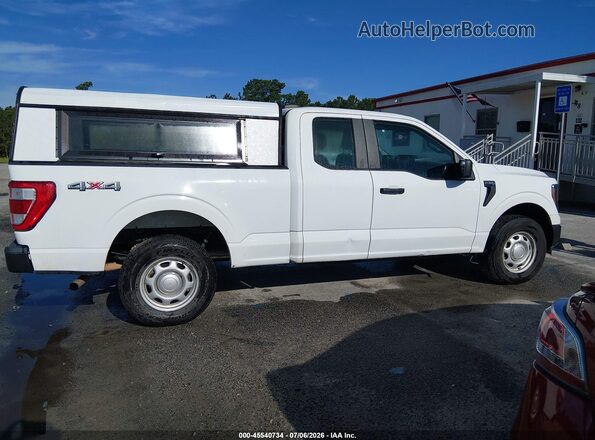 1FTEX1EB8PKD33935 2023 FORD F150 White 