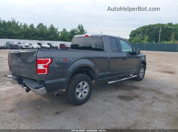 1FTEX1EB9KKC74578 2019 FORD F150 Gray Tył prawy