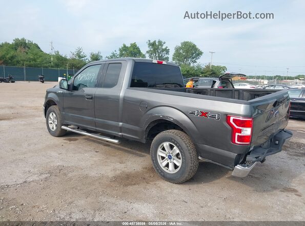 1FTEX1EB9KKC74578 2019 FORD F150 Gray Tył lewy