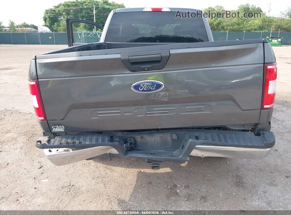 1FTEX1EB9KKC74578 2019 FORD F150 Gray Widok z przodu