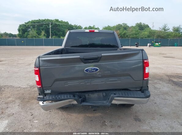1FTEX1EB9KKC74578 2019 FORD F150 Gray 