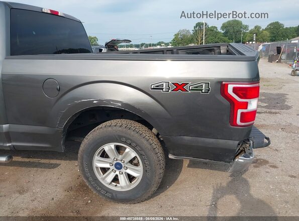 1FTEX1EB9KKC74578 2019 FORD F150 Gray 