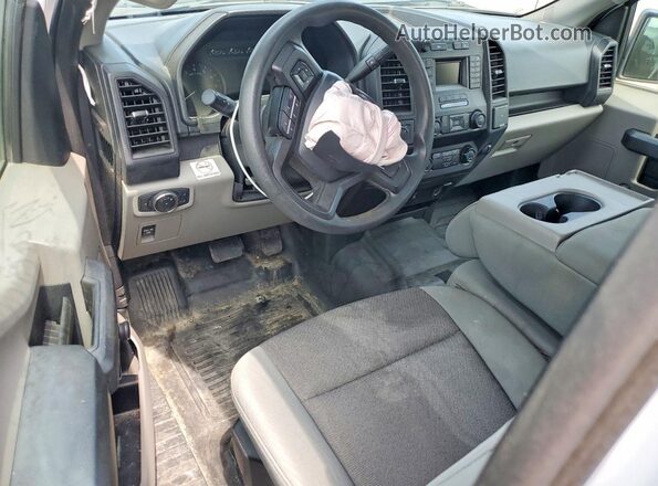 1FTEX1EB9LKD53119 2020 FORD F150 White Առջևի վահանակի տեսք